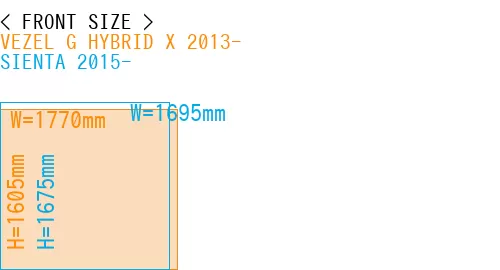 #VEZEL G HYBRID X 2013- + SIENTA 2015-